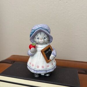 Kitty Cucumber circa 1988, Charming Teacher Figurine